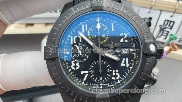 Breitling Super Clone Watch pictures and prices BLS Factory Avenger V133171 black mechanical men
