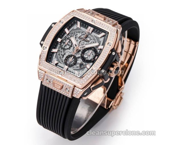 Big Bang replica watch details and pricing Hublot 642.OX Rose gold Diamond case mechanical men