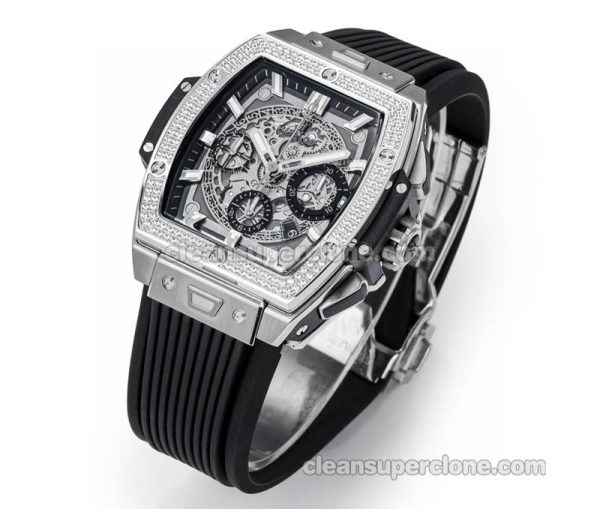 Big Bang replica watch details and pricing Hublot 642.NX Diamond bezel mechanical men