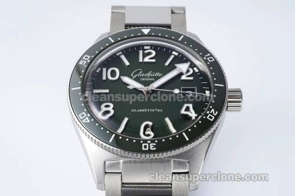 Glashütte Original Super Clone watch picture and price RXW Factory Spezialist 1-39-11 Green mechanical men