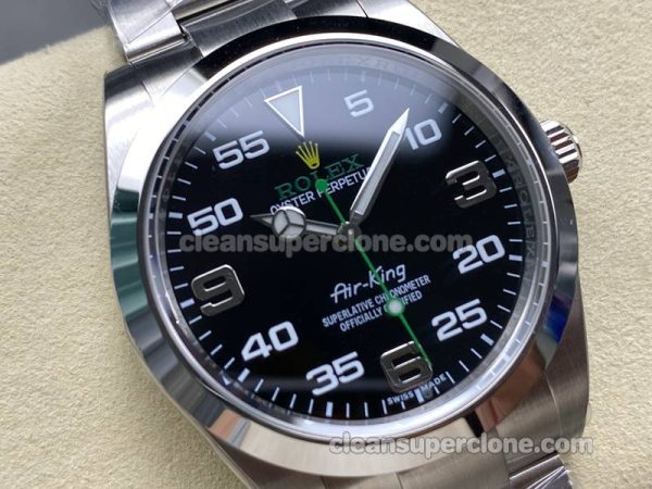 Rolex Super Clone Watch pictures and prices C+ Factory Air-King 116900 black mechanical men