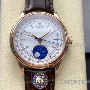 Rolex Super Clone Watch pictures and prices R+ Factory Cellini 50535 white Moon Phase mechanical men