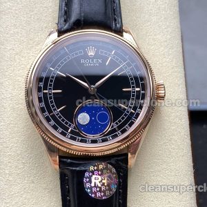 Rolex Super Clone Watch pictures and prices R+ Factory Cellini 50535 black Moon Phase mechanical men