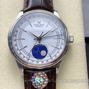 Rolex Super Clone Watch pictures and prices R+ Factory Cellini 50535 white Moon Phase mechanical men