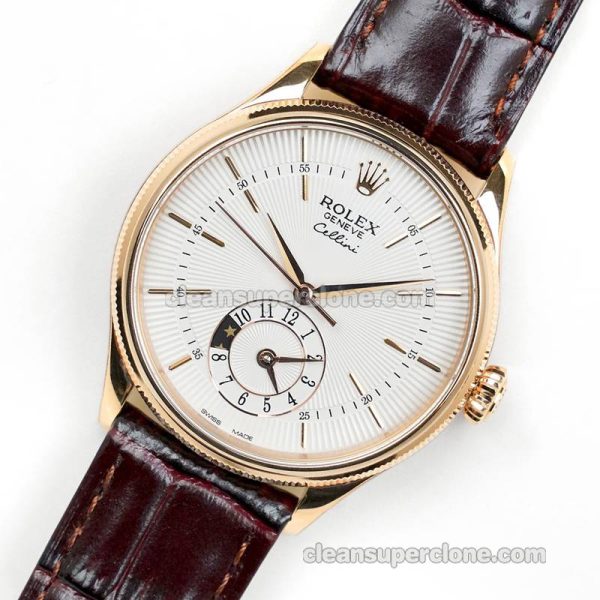 Rolex Super Clone Watch pictures and prices EW Factory Cellini 50525 white mechanical men
