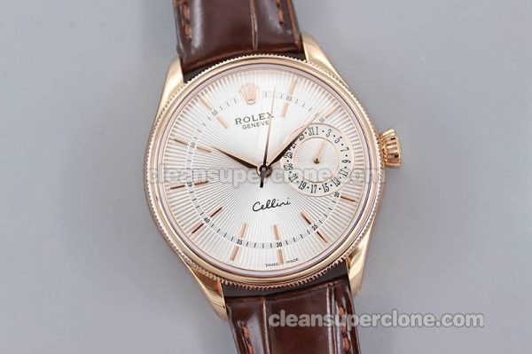 Rolex Super Clone Watch pictures and prices TWC Factory Cellini 50515 white mechanical men