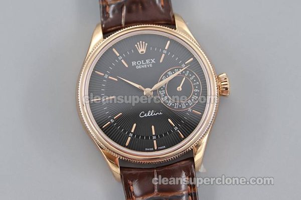 Rolex Super Clone Watch pictures and prices TWC Factory Cellini 50515 black mechanical men