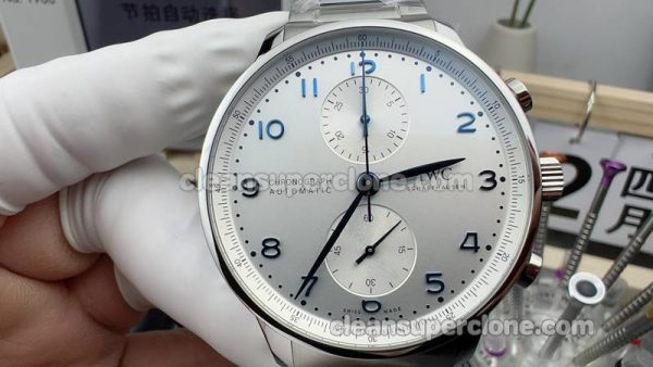 Portugieser replica watch details and pricing ZF Factory IWC IW371617 sliver mechanical men
