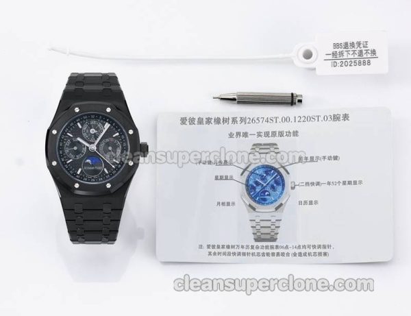 Royal Oak Super Clone watch picture and price BBS Factory Audemars Piguet black 26579 mechanical men