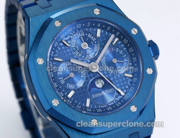 Royal Oak Super Clone watch picture and price BBS Factory Audemars Piguet blue 26574 mechanical men