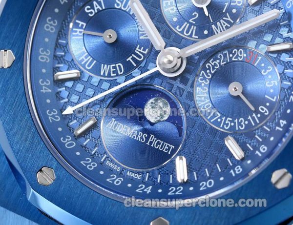 Royal Oak Super Clone watch picture and price BBS Factory Audemars Piguet blue 26574 mechanical men