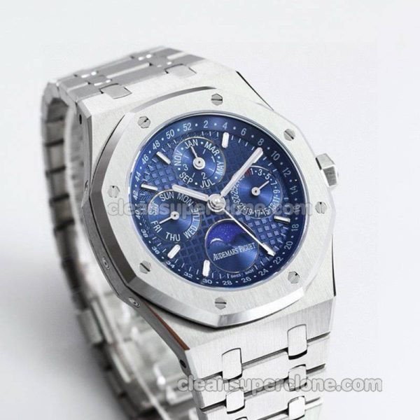 Royal Oak Super Clone watch picture and price BBS Factory Audemars Piguet blue dail 26574 mechanical men