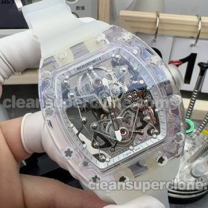 Richard Mille Super Clone Watch pictures and prices RM53-02 Transparent mechanical men