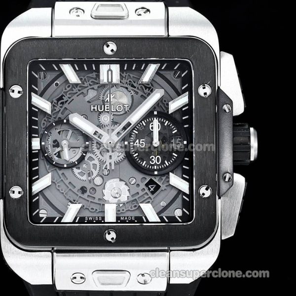 Hublot Super Clone Watch pictures and prices Square Bang Unico 821.NM mechanical men