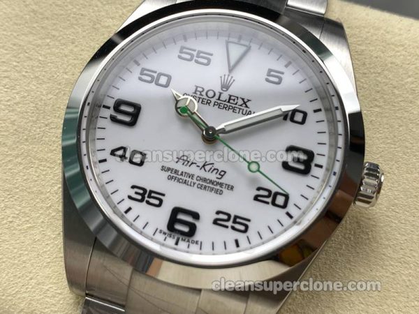Rolex Super Clone Watch pictures and prices C+ Factory Air-King 116900 white mechanical men