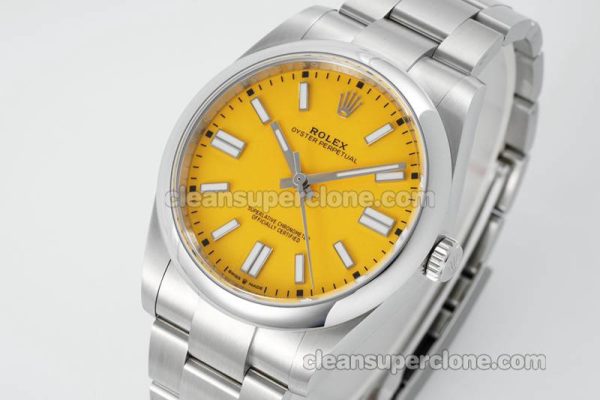 Rolex Super Clone Watch pictures and prices EWE Factory Oyster Perpetual 124300 yellow 41mm mechanical men