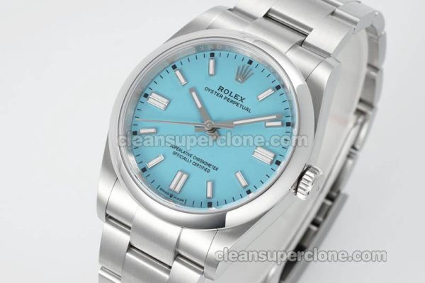 Rolex Super Clone Watch pictures and prices EWE Factory Oyster Perpetual 126000 Turquoise blue 36mm mechanical men