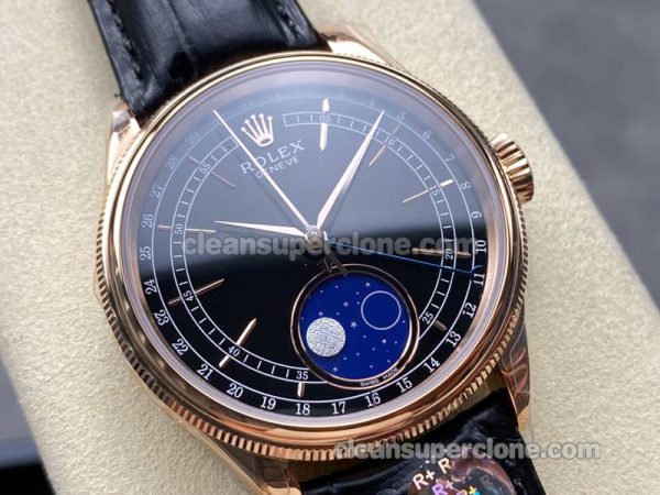 Rolex Super Clone Watch pictures and prices R+ Factory Cellini 50535 black Moon Phase mechanical men