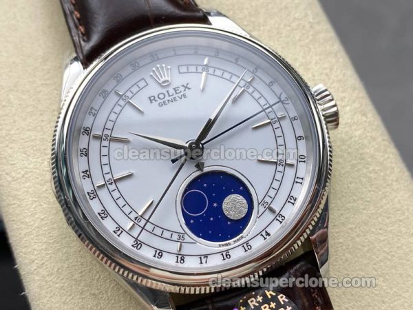 Rolex Super Clone Watch pictures and prices R+ Factory Cellini 50535 white Moon Phase mechanical men