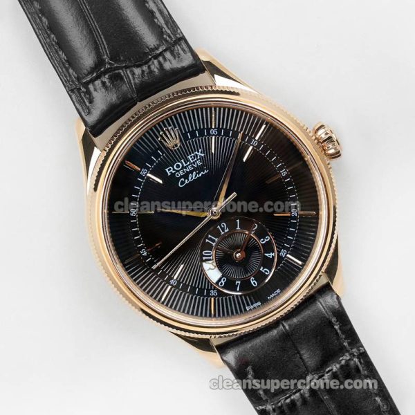 Rolex Super Clone Watch pictures and prices EW Factory Cellini 50525 black mechanical men