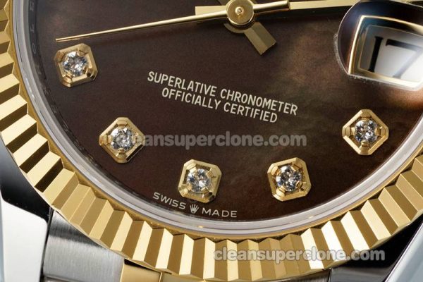 Rolex Super Clone watch picture and price ARF Lady-Datejust 278273 brown 31mm intermetallic mechanical women