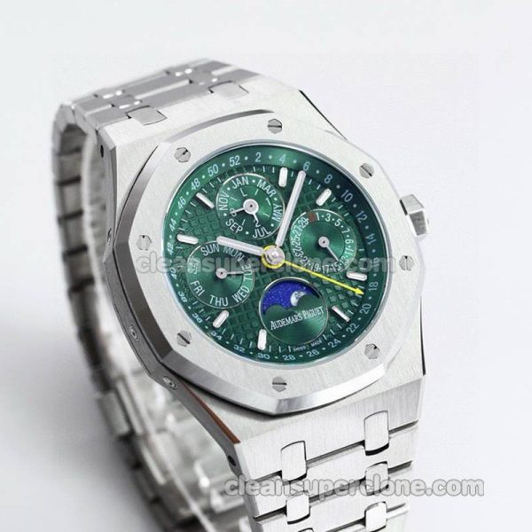 Royal Oak Super Clone watch picture and price BBS Factory Audemars Piguet Green dail 26606 mechanical men