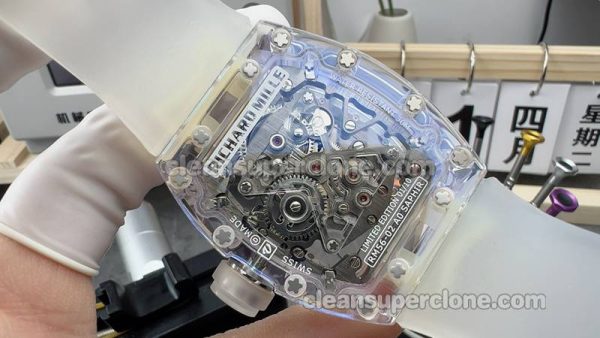 Richard Mille Super Clone Watch pictures and prices RM53-02 Transparent mechanical men