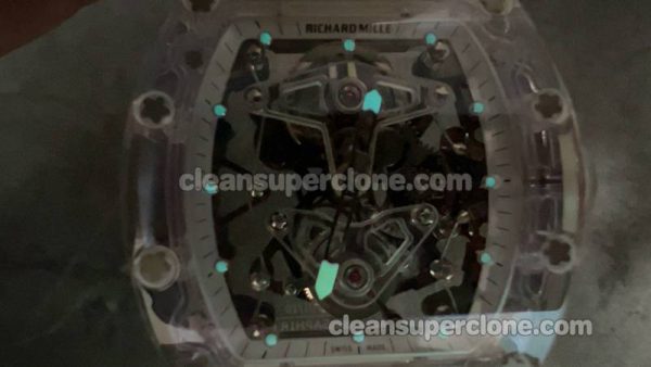 Richard Mille Super Clone Watch pictures and prices RM53-02 Transparent mechanical men