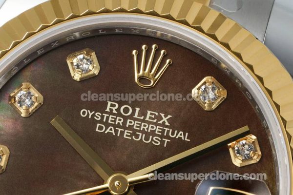 Rolex Super Clone watch picture and price ARF Lady-Datejust 278273 brown 31mm intermetallic mechanical women
