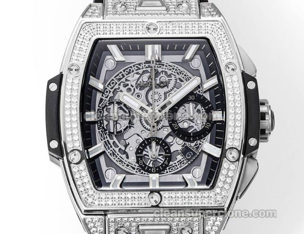 Big Bang replica watch details and pricing Hublot 642.NX Diamond case mechanical men