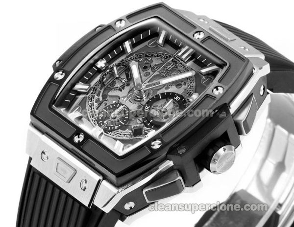 Big Bang replica watch details and pricing Hublot 642.NM Black bezel mechanical men