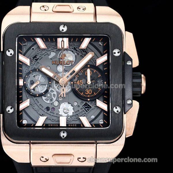Hublot Super Clone Watch pictures and prices Square Bang Unico 821.OM mechanical men