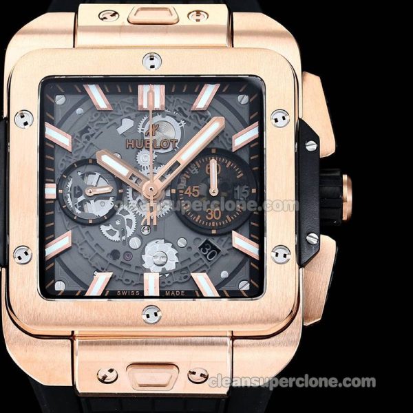 Hublot Super Clone Watch pictures and prices Square Bang Unico 821.OX mechanical men