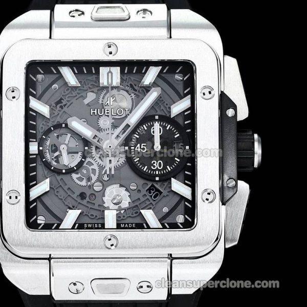Hublot Super Clone Watch pictures and prices Square Bang Unico 821.NX mechanical men