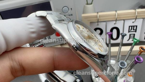 Oyster Perpetual replica watch details and pricing Clean Factory Rolex 126000 sliver 36mm mechanical men