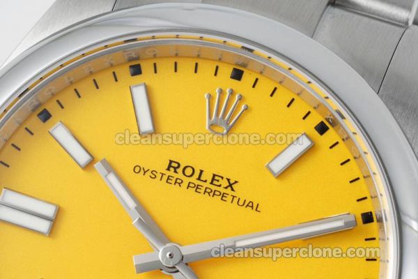 Rolex Super Clone Watch pictures and prices EWE Factory Oyster Perpetual 124300 yellow 41mm mechanical men