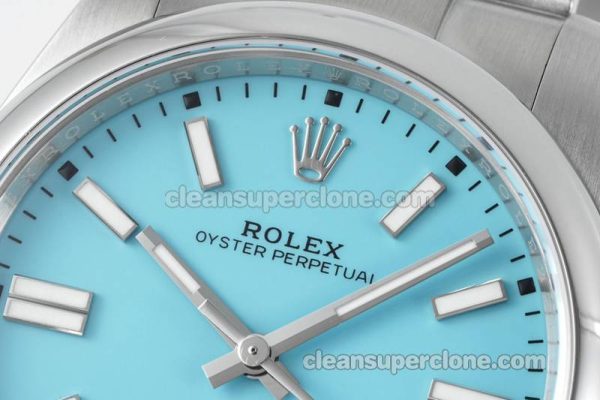 Rolex Super Clone Watch pictures and prices EWE Factory Oyster Perpetual 124300 Turquoise blue 41mm mechanical men
