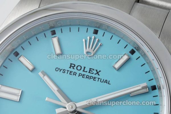 Rolex Super Clone Watch pictures and prices EWE Factory Oyster Perpetual 126000 Turquoise blue 36mm mechanical men
