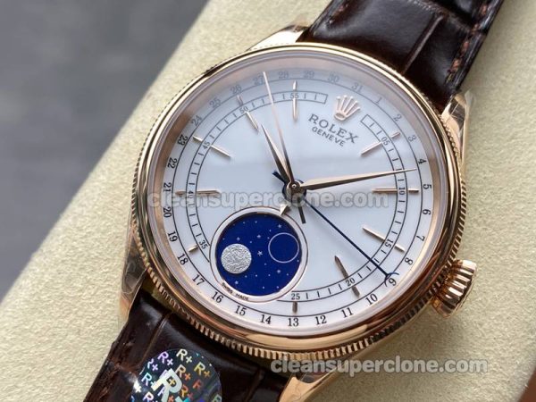 Rolex Super Clone Watch pictures and prices R+ Factory Cellini 50535 white Moon Phase mechanical men
