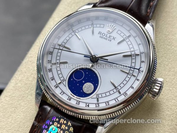 Rolex Super Clone Watch pictures and prices R+ Factory Cellini 50535 white Moon Phase mechanical men
