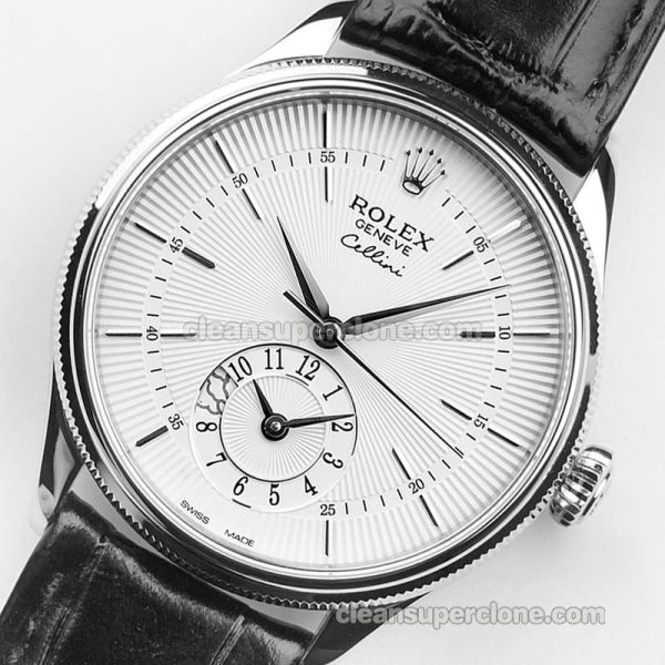 Rolex Super Clone Watch pictures and prices EW Factory Cellini 50529 white mechanical men