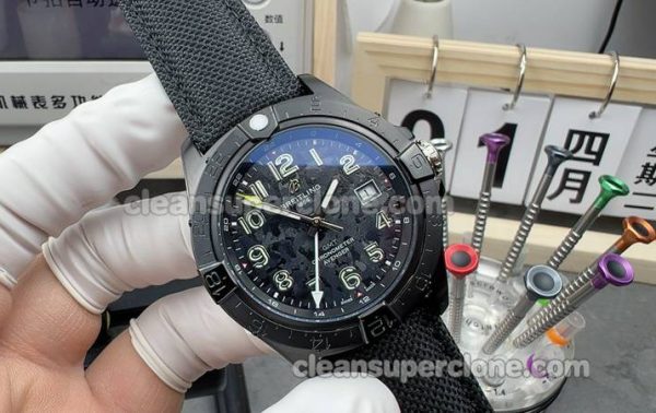 Avenger replica watch details and pricing BLS Factory Breitling S3232010 black mechanical men