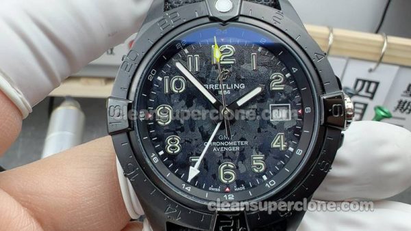 Avenger replica watch details and pricing BLS Factory Breitling S3232010 black mechanical men