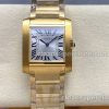 Cartier Super Clone watch picture and price 8848F Factory Tank gold WGTA0113 quartz women