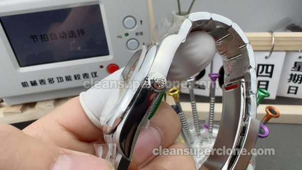 Oyster Perpetual replica watch details and pricing Clean Factory Rolex 126000 sliver 36mm mechanical men
