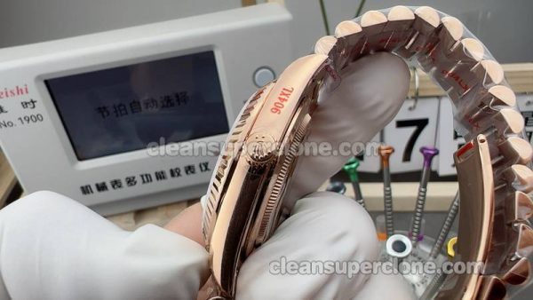 Rolex Super Clone Watch pictures and prices QF Factory Day-date 228235 brown 40mm mechanical men
