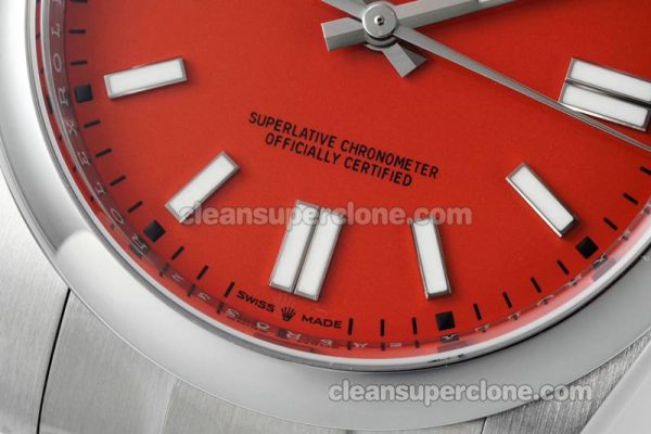 Rolex Super Clone Watch pictures and prices EWE Factory Oyster Perpetual 124300 red 41mm mechanical men