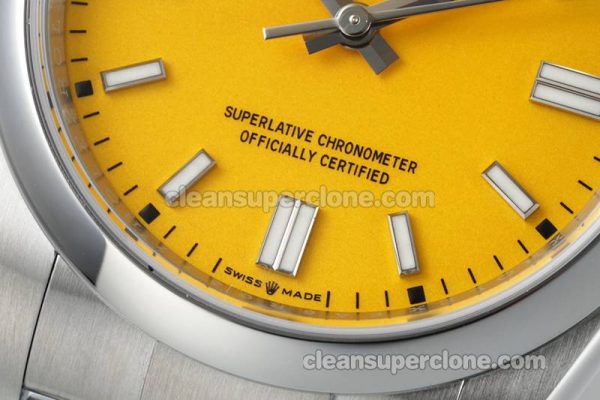 Rolex Super Clone Watch pictures and prices EWE Factory Oyster Perpetual 126000 yellow 36mm mechanical men