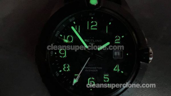 Avenger replica watch details and pricing BLS Factory Breitling S3232010 black mechanical men