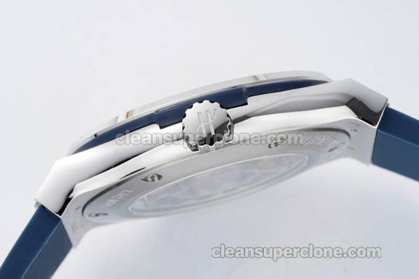 Classic Fusion replica watch details and pricing JJ Factory Hublot 542.NX blue Rubber strap mechanical men
